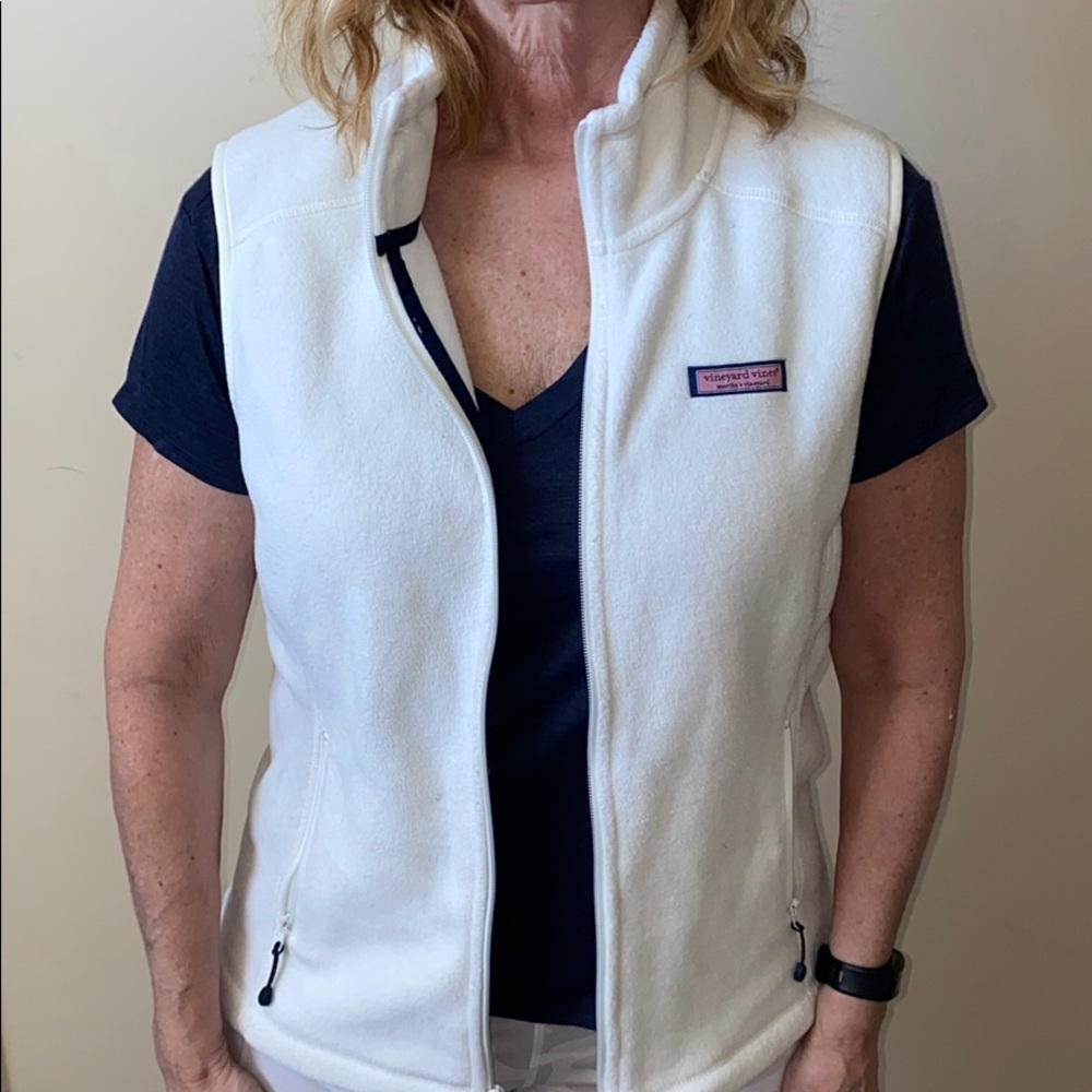 vineyard vines women’s fleece vest